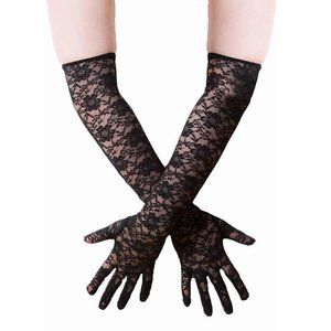 Glove with Lace (long)